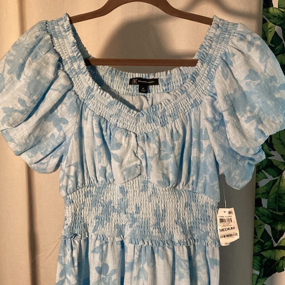 INC 100% Cotton Dress Floral Print - Picture 4 of 10